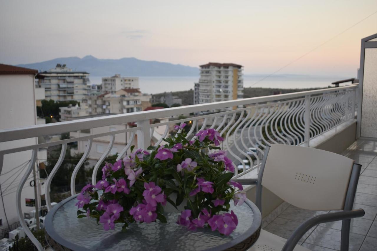 Isabela Apartments Sarande Bagian luar foto