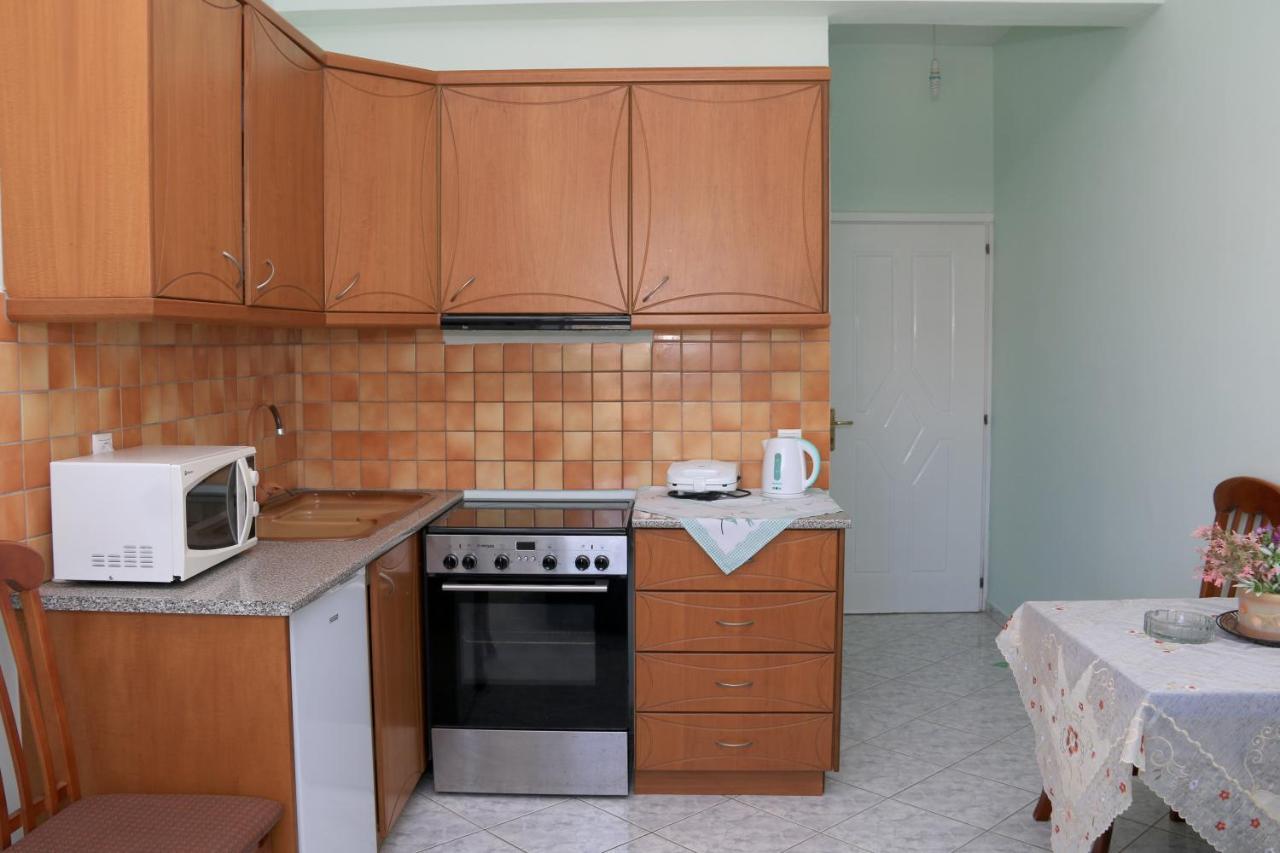 Isabela Apartments Sarande Bagian luar foto